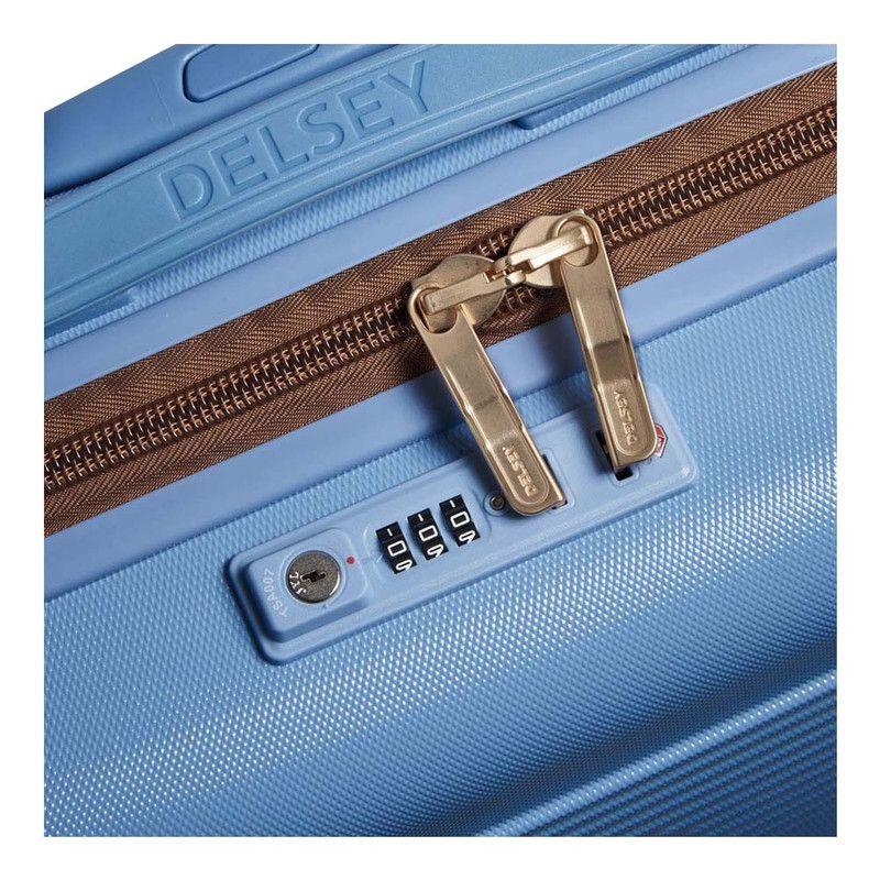 MALETA DE CABINA EXPANDIBLE 55 cm. DELSEY FREESTYLE SKY BLUE-7