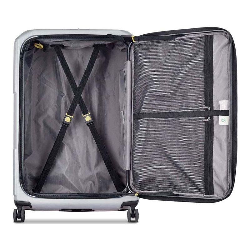 MALETA GRANDE RIGIDA CON TAPA  76 cm. DELSEY SECURITIME GRIS PLATA-2