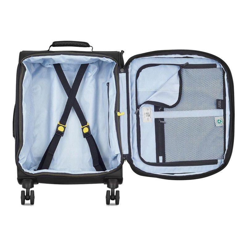 MALETA DE CABINA 55 cm. EXPAND. E IMPERM. DELSEY BONNEVILLE NEGRO-2
