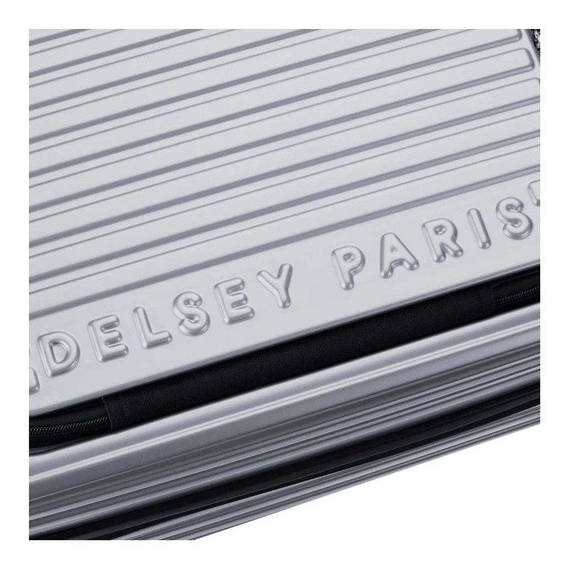 MALETA DE CABINA  RIGIDA CON TAPA  55 cm. DELSEY SECURITIME GRIS PLATA-5