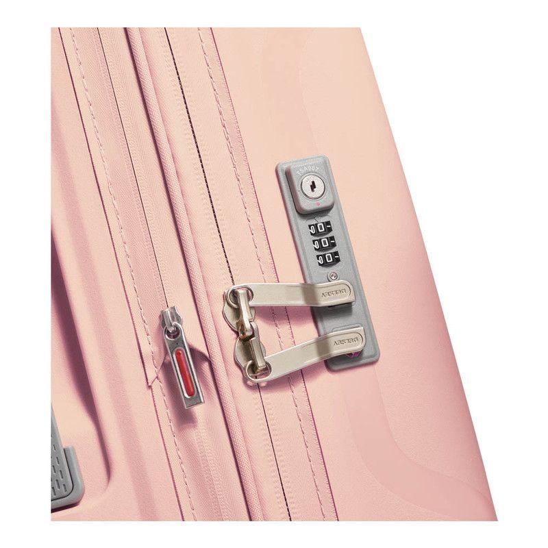 SET DE 3 MALETAS EXPANDIBLES XL DELSEY CLAVEL ROSA-7