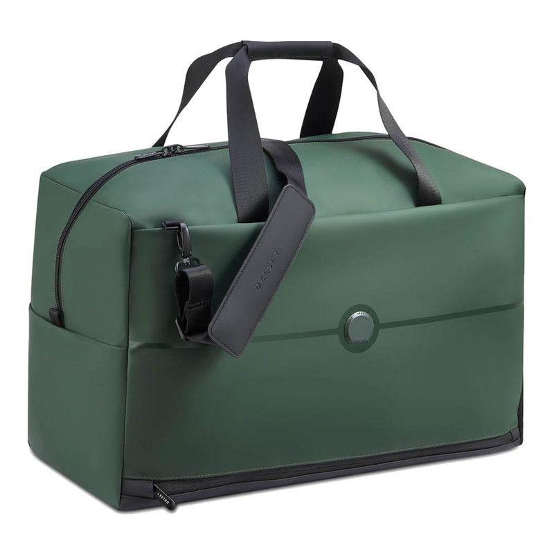 BOLSO DE MANO 55 cm. DELSEY TURENNE SOFT VERDE-1