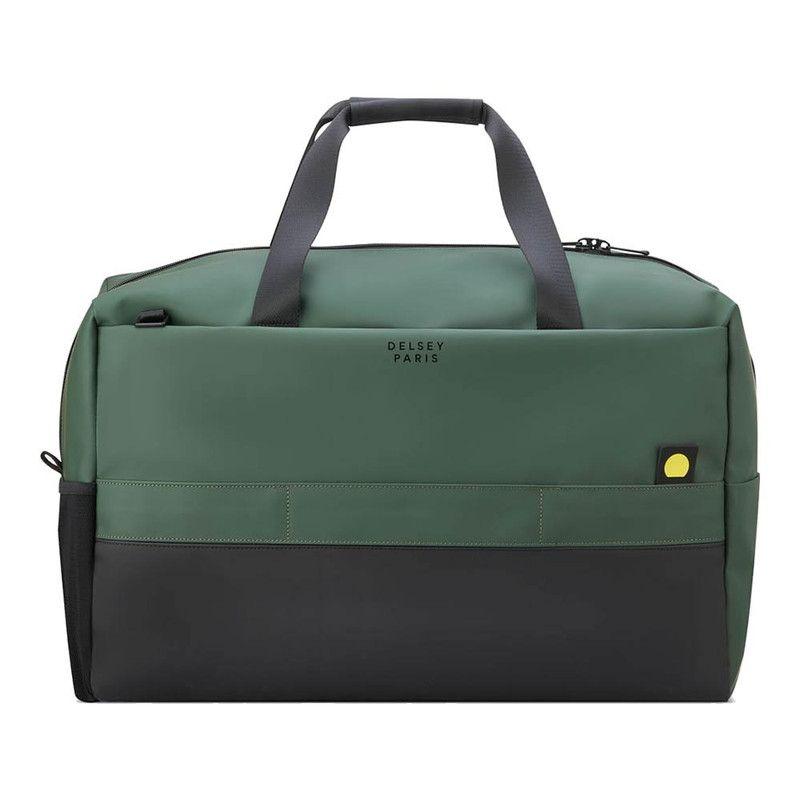BOLSO DE MANO 55 cm. DELSEY TURENNE SOFT VERDE-3