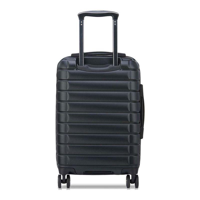 MALETA DE CABINA EXPAND. CON PORTANOT. DELSEY SHADOW  5.0 NEGRO-3