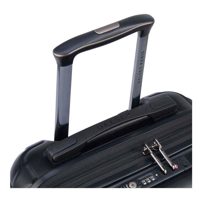 MALETA DE CABINA EXPAND. CON PORTANOT. DELSEY SHADOW  5.0 NEGRO-5