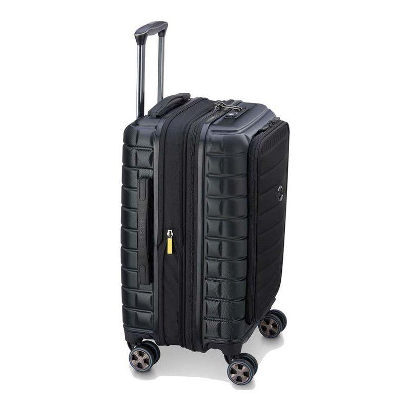 MALETA DE CABINA EXPAND. CON PORTANOT. DELSEY SHADOW  5.0 NEGRO-8