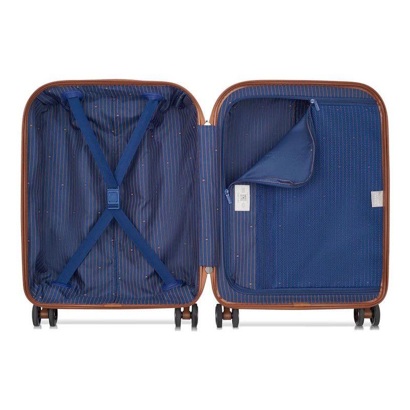 MALETA DE CABINA SLIM 55 cm. DELSEY FLANERIE MARFIL-2