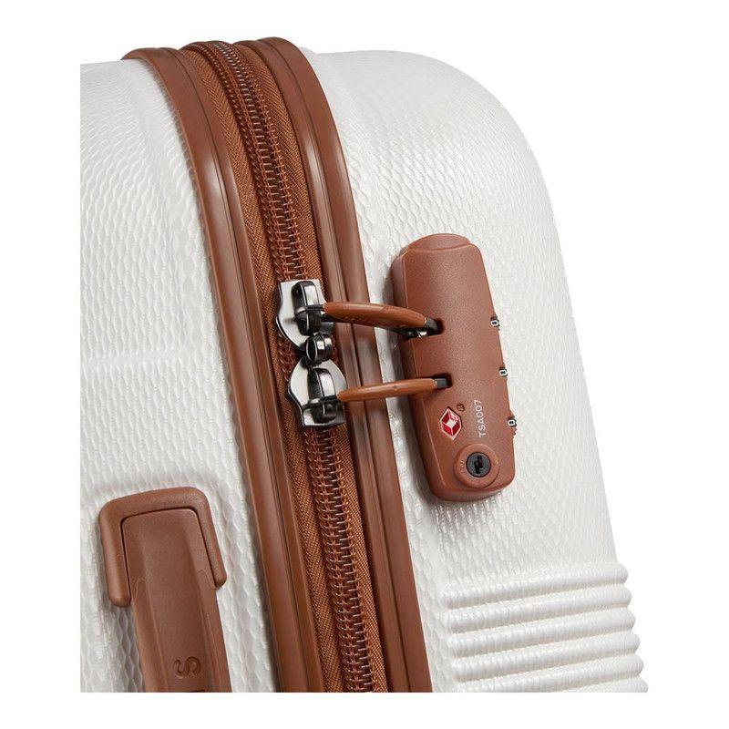 MALETA DE CABINA SLIM 55 cm. DELSEY FLANERIE MARFIL-5