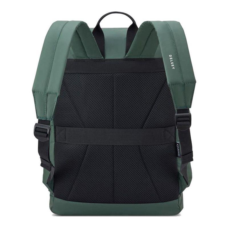 MOCHILA PORTAN. 15" 45 cm. IMPERM. TAPA DELSEY ELEMENT 2.0-3