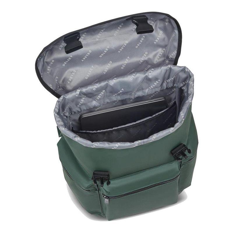 MOCHILA PORTAN. 15" 45 cm. IMPERM. TAPA DELSEY ELEMENT 2.0-6