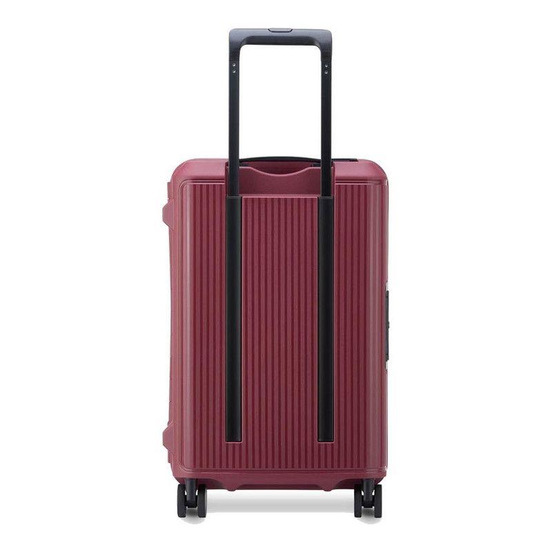 MALETA DE CABINA 55 cm. SECURITECH STONE by DELSEY ROJA-3