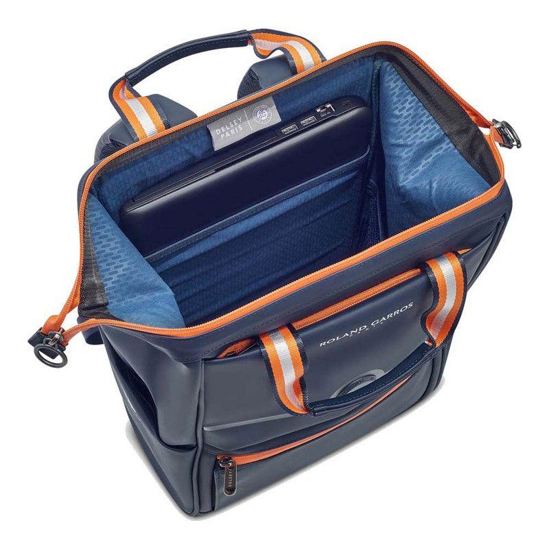MOCHILA PORTAPC IMPERM. 14"  DELSEY TURENNE SOFT R.G.EDITION AZUL-7