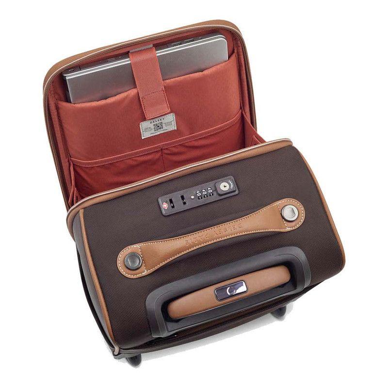MALETIN CON CARRO UNDERSEATER DELSEY CHATELET AIR 2.0 MARRON-9