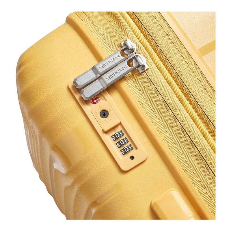MALETA DE CABINA EXPANDIBLE 55 cm. SECURITECH DUNE by DELSEY AMARILLO-6