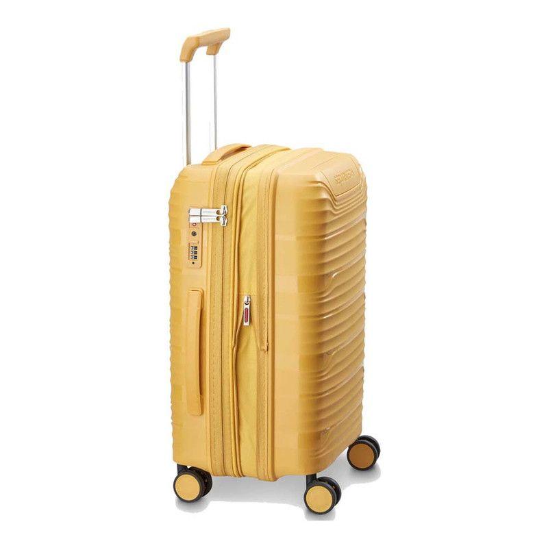 MALETA DE CABINA EXPANDIBLE 55 cm. SECURITECH DUNE by DELSEY AMARILLO-7