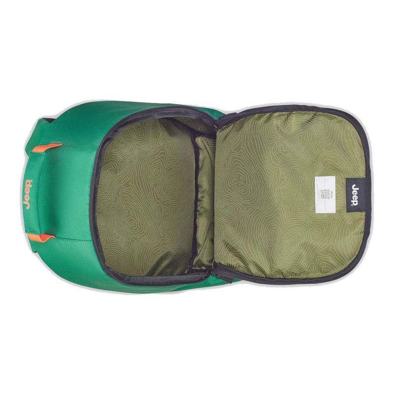 MOCHILA ESCOLAR PORTANOTEBOOK 14" JEEP BY DELSEY 19D VERDE-2
