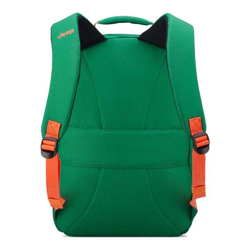MOCHILA ESCOLAR PORTANOTEBOOK 14" JEEP BY DELSEY 19D VERDE-4
