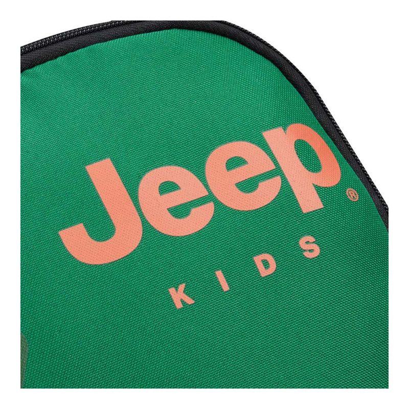 MOCHILA ESCOLAR PORTANOTEBOOK 14" JEEP BY DELSEY 19D VERDE-5