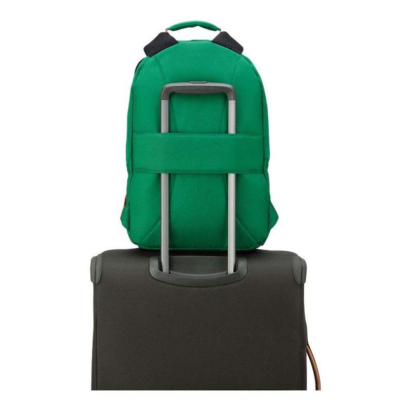 MOCHILA ESCOLAR PORTANOTEBOOK 14" JEEP BY DELSEY 19D VERDE-8