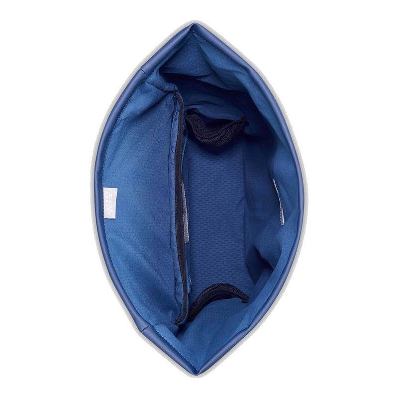 MOCHILA PORTAPC ROLLTOP IMPERMEABLE 14" DELSEY TURENNE SOFT AZUL-2