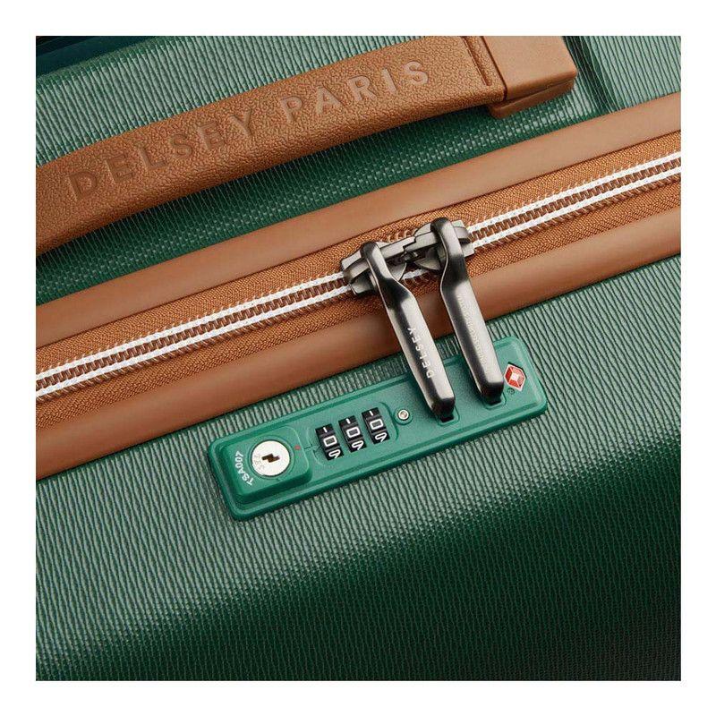 MALETA MEDIANA 66 CM. DELSEY CHATELET AIR 2.0	 VERDE-7