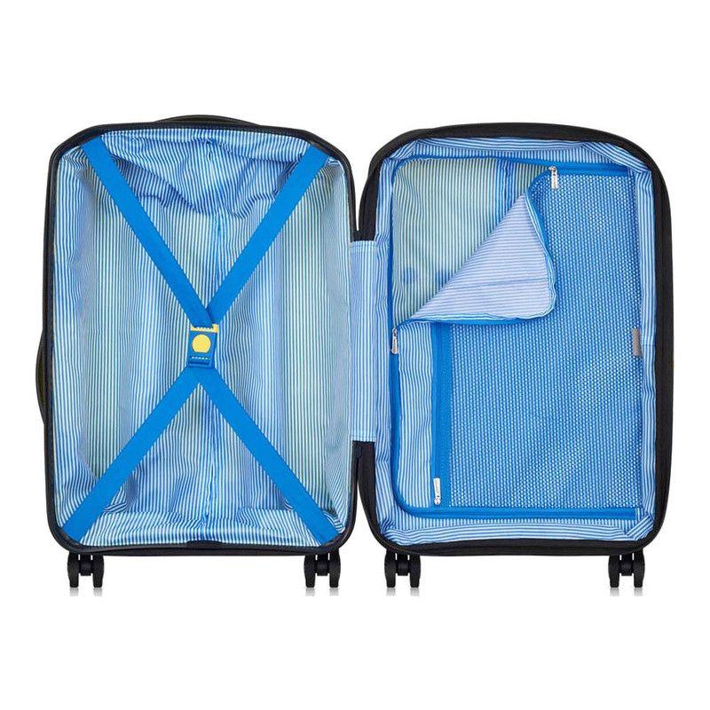 MALETA DE CABINA EXPANDIBLE 55 cm. DELSEY ANVERS AMARILLO-2