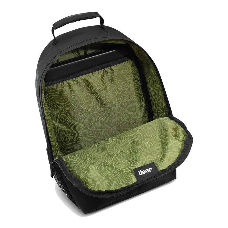 MOCHILA PORTANOTEBOOK 15,6" IMPERMEABLE JEEP BY DELSEY 12C NEGRO-6
