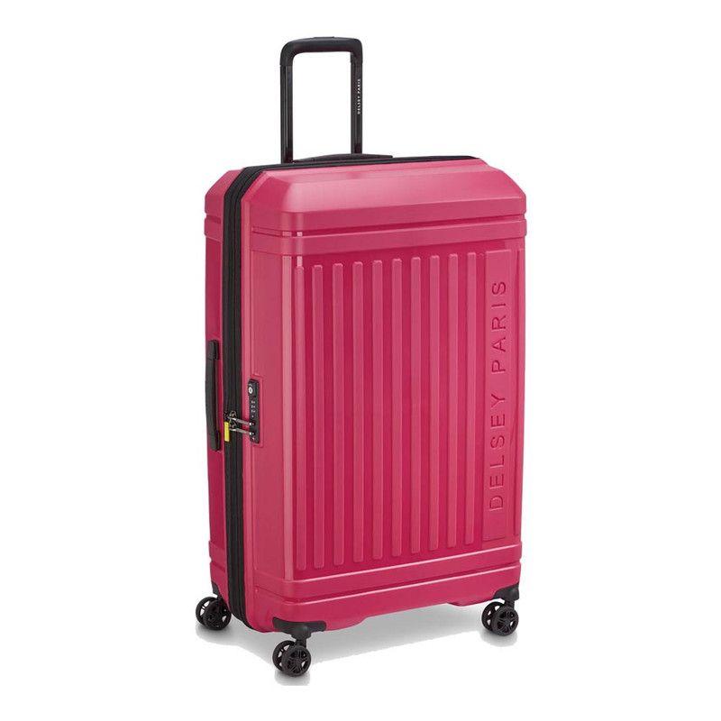 SET DE 3 MALETAS EXPANDIBLES DELSEY LUTECE MAGENTA-2