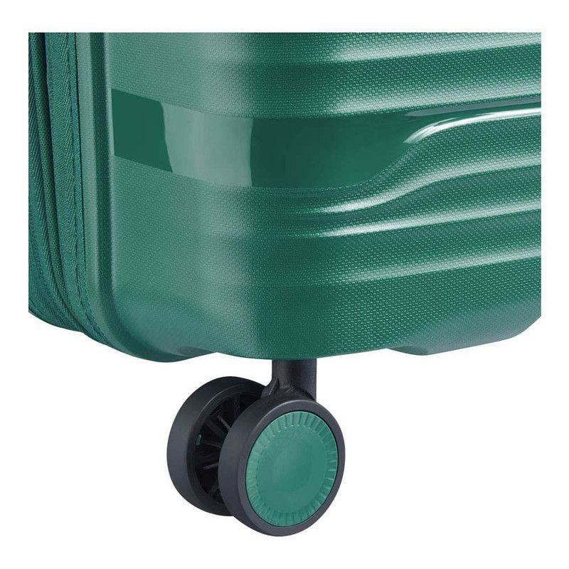 MALETA MEDIANA EXPANDIBLE 66 cm. SECURITECH DUNE by DELSEY VERDE-8