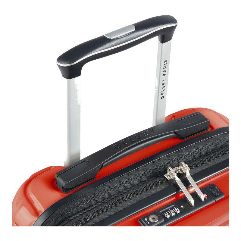MALETA DE CABINA EXPANDIBLE PORTAPC 55 CM. DELSEY SHADOW 5.0 ROJO INTENSO-5