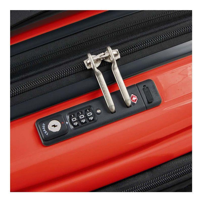 MALETA DE CABINA EXPANDIBLE PORTAPC 55 CM. DELSEY SHADOW 5.0 ROJO INTENSO-7