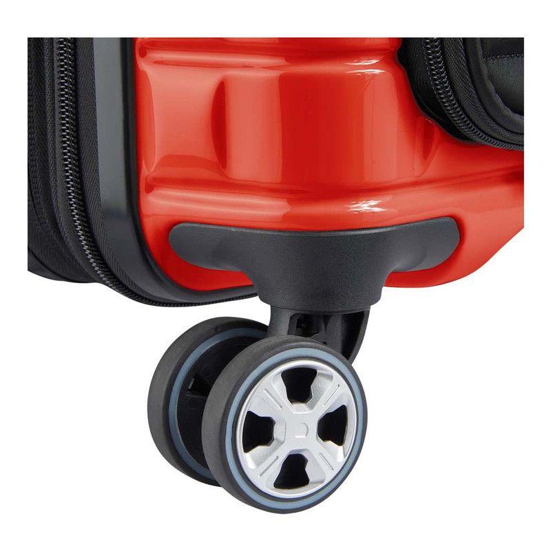MALETA DE CABINA EXPANDIBLE PORTAPC 55 CM. DELSEY SHADOW 5.0 ROJO INTENSO-9