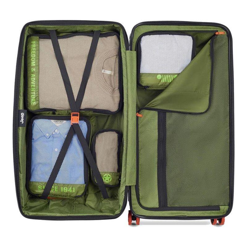 ORGANIZADOR DE VIAJE 4 en 1 JEEP BY DELSEY 18C VERDE-4