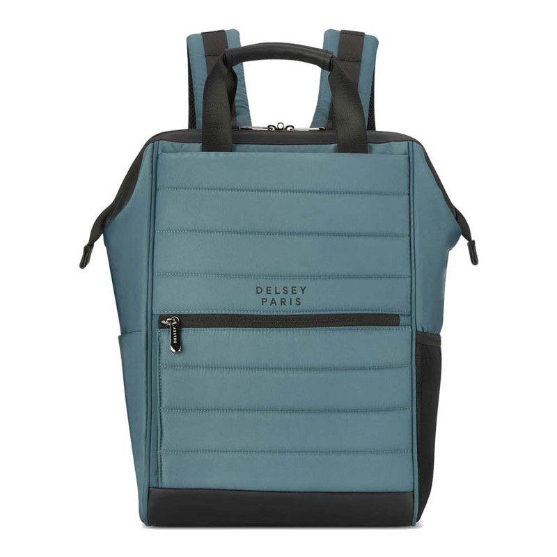 MOCHILA TOTE PORTANOTEBOOK 14" DELSEY SHADOW 5.0 VERDE-0