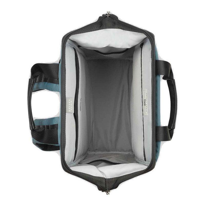 MOCHILA TOTE PORTANOTEBOOK 14" DELSEY SHADOW 5.0 VERDE-2