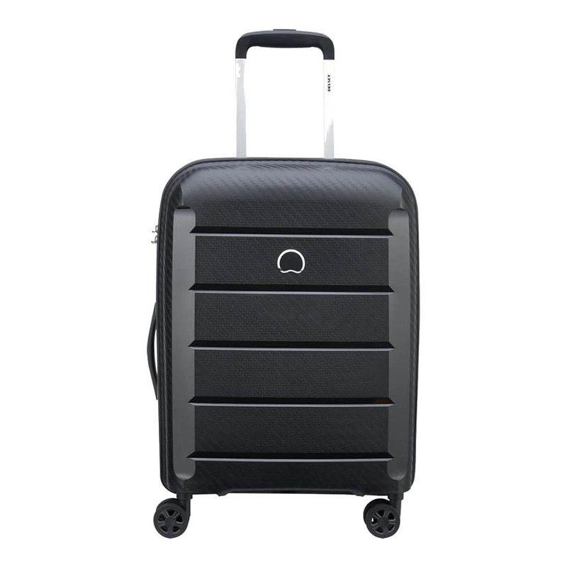MALETA CARRY ON 55 cm. SLIM DELSEY BINALONG NEGRO-0