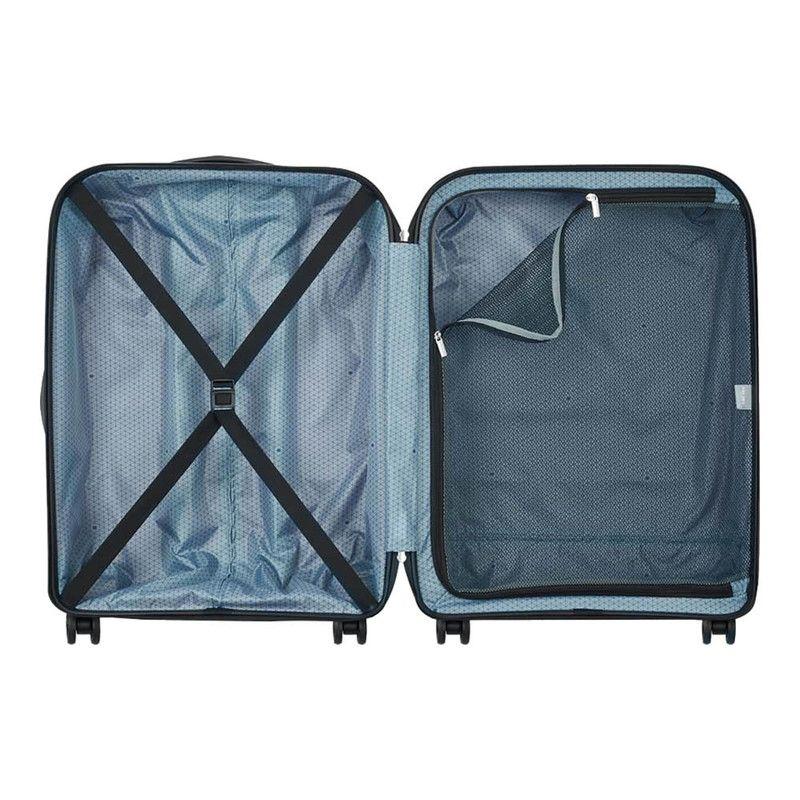MALETA CARRY ON 55 cm. SLIM DELSEY BINALONG NEGRO-2