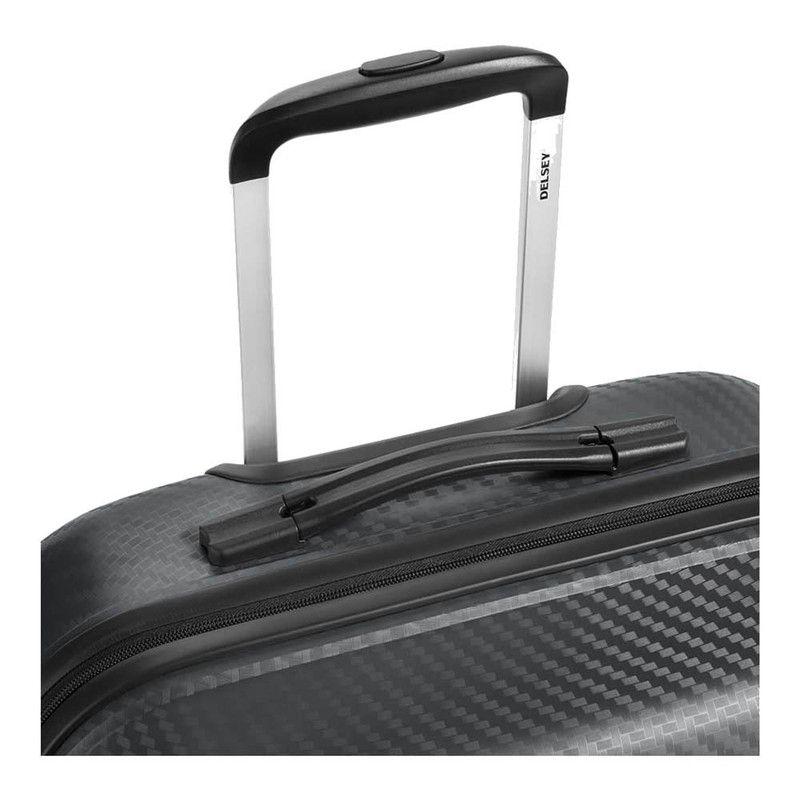 MALETA CARRY ON 55 cm. SLIM DELSEY BINALONG NEGRO-4