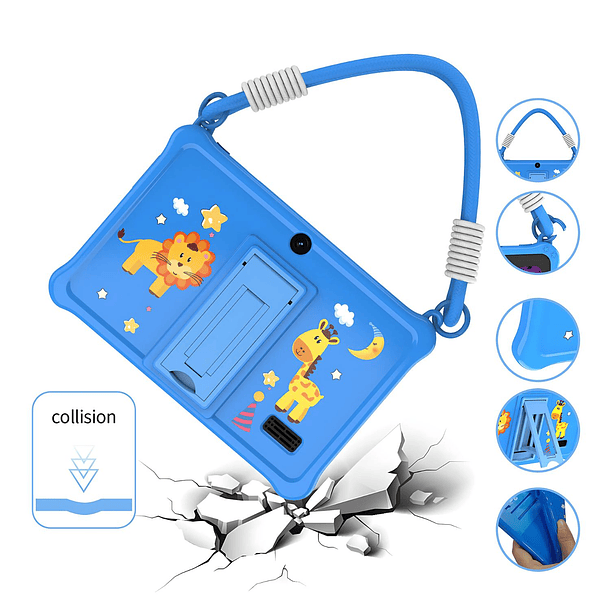 Tablet 7 Pulgadas 32GB RAM 2GB Android Con Funda Protectora-2