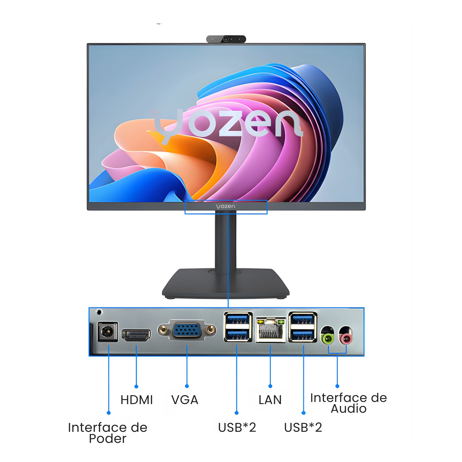 All In One 27” Intel Core I7-4790 16gb 512gb SSD Modelo DF-3