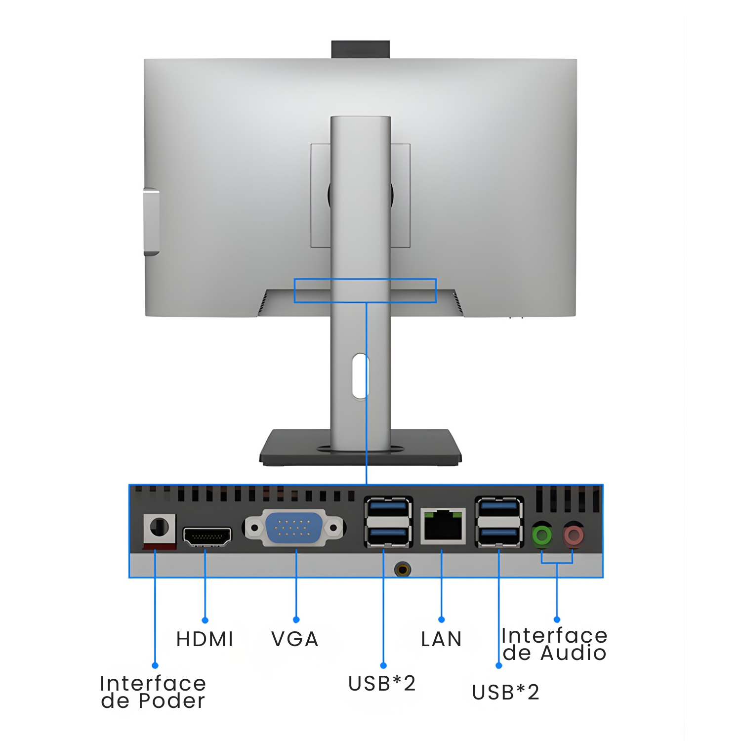 All In One 23.8” Intel Core I5-3470 16gb 256gb SSD Modelo TY-3