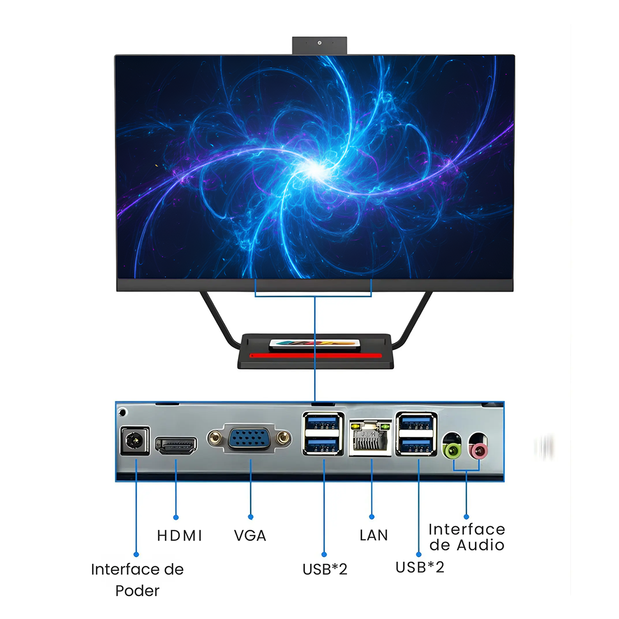 All In One 23,8" Intel Core I5-3470 16gb 256gb Modelo PD PRO-4