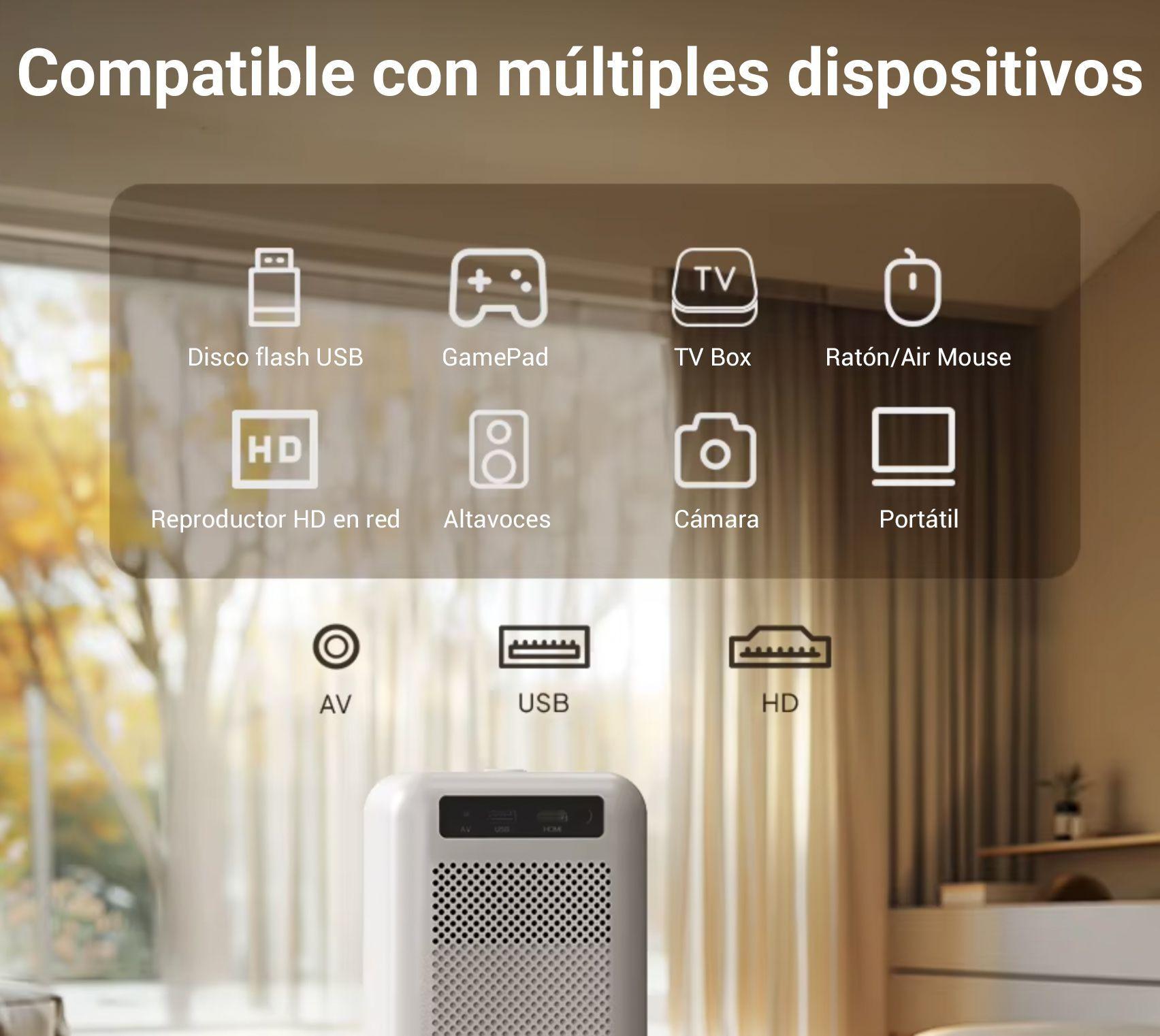 Proyector Smart Hd Byintek Love U4-2