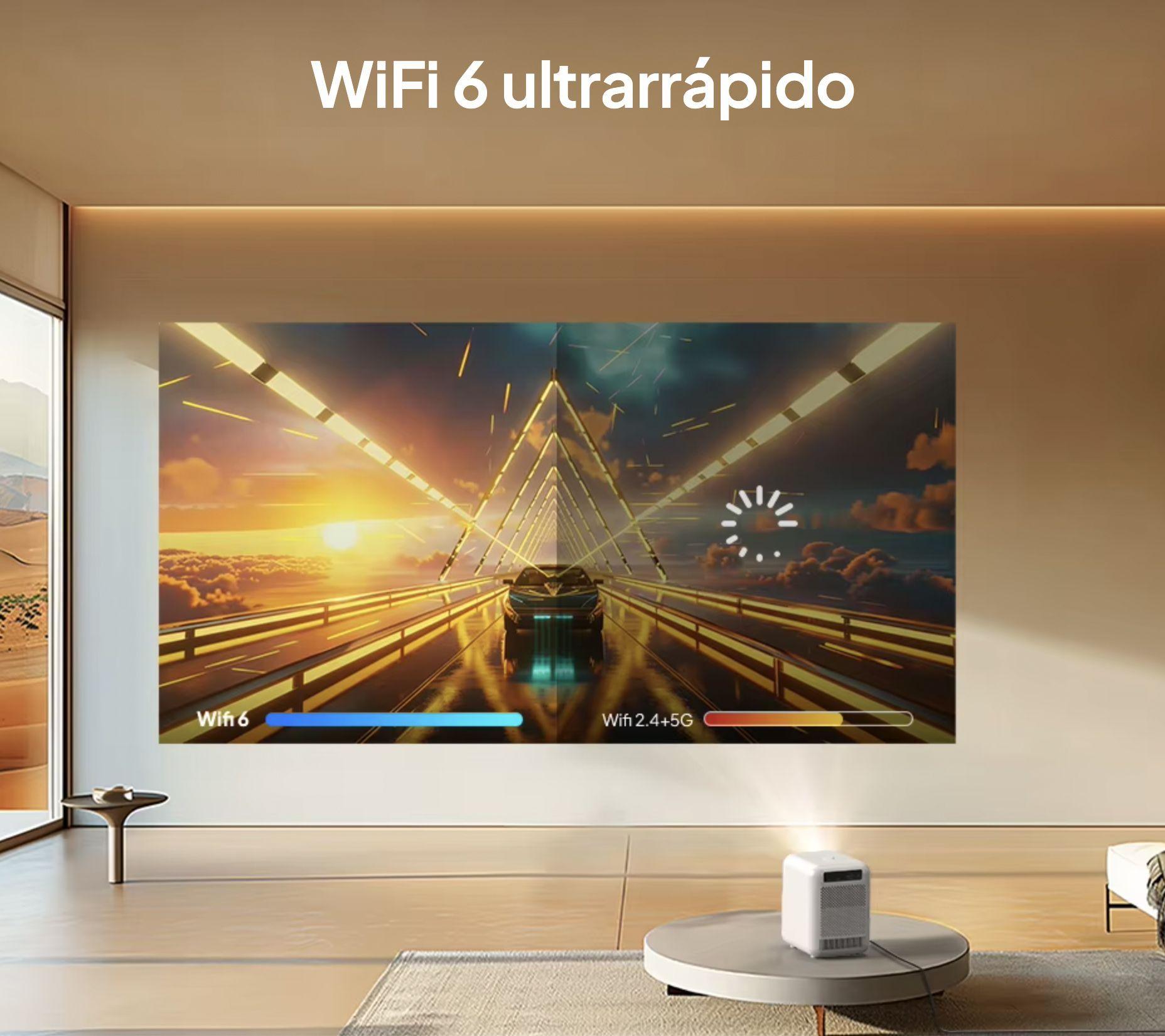 Proyector Smart Hd Byintek Love U4-3