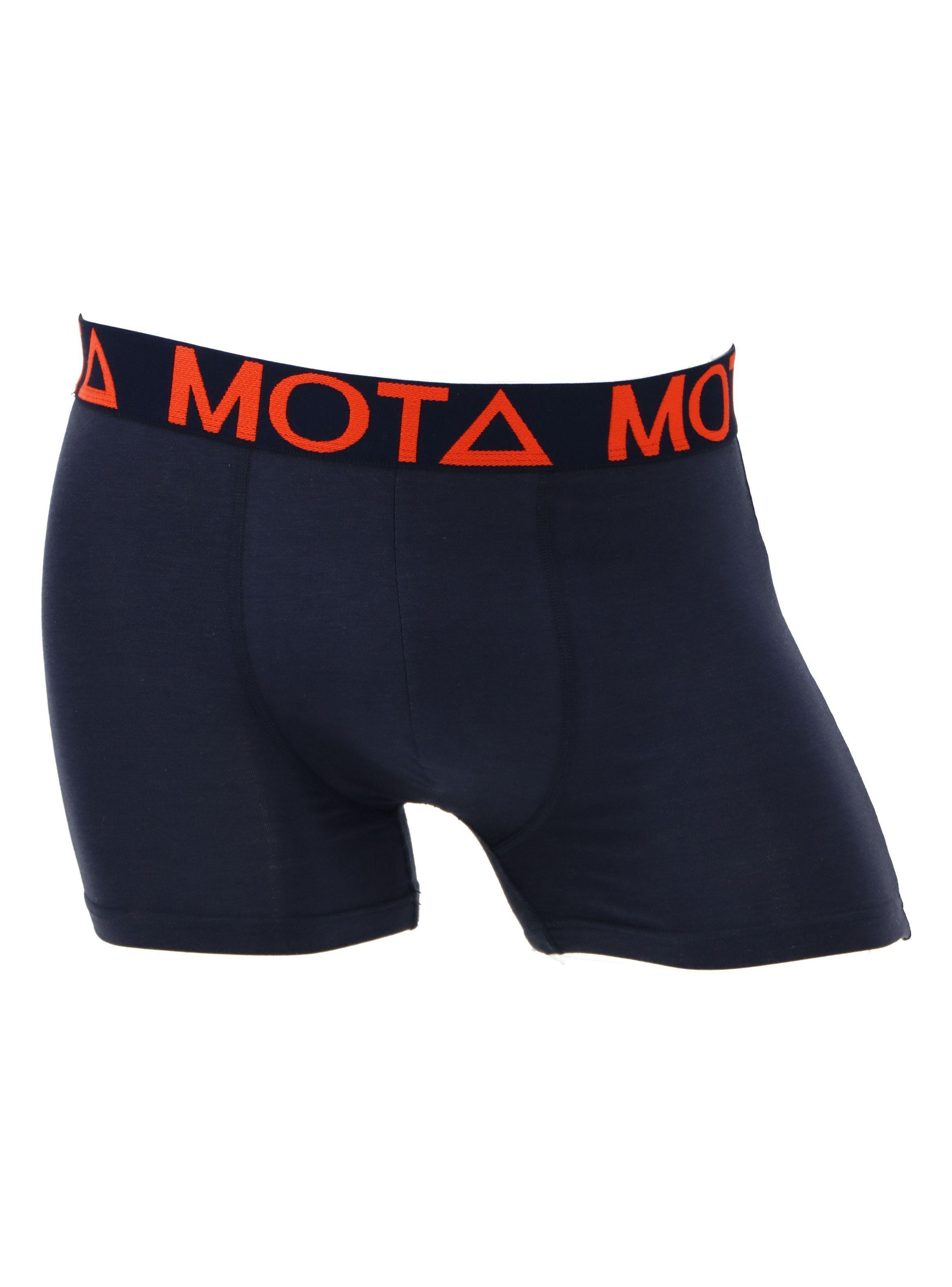 Boxer Medio Bambú Azul Pack 3 Mota-4