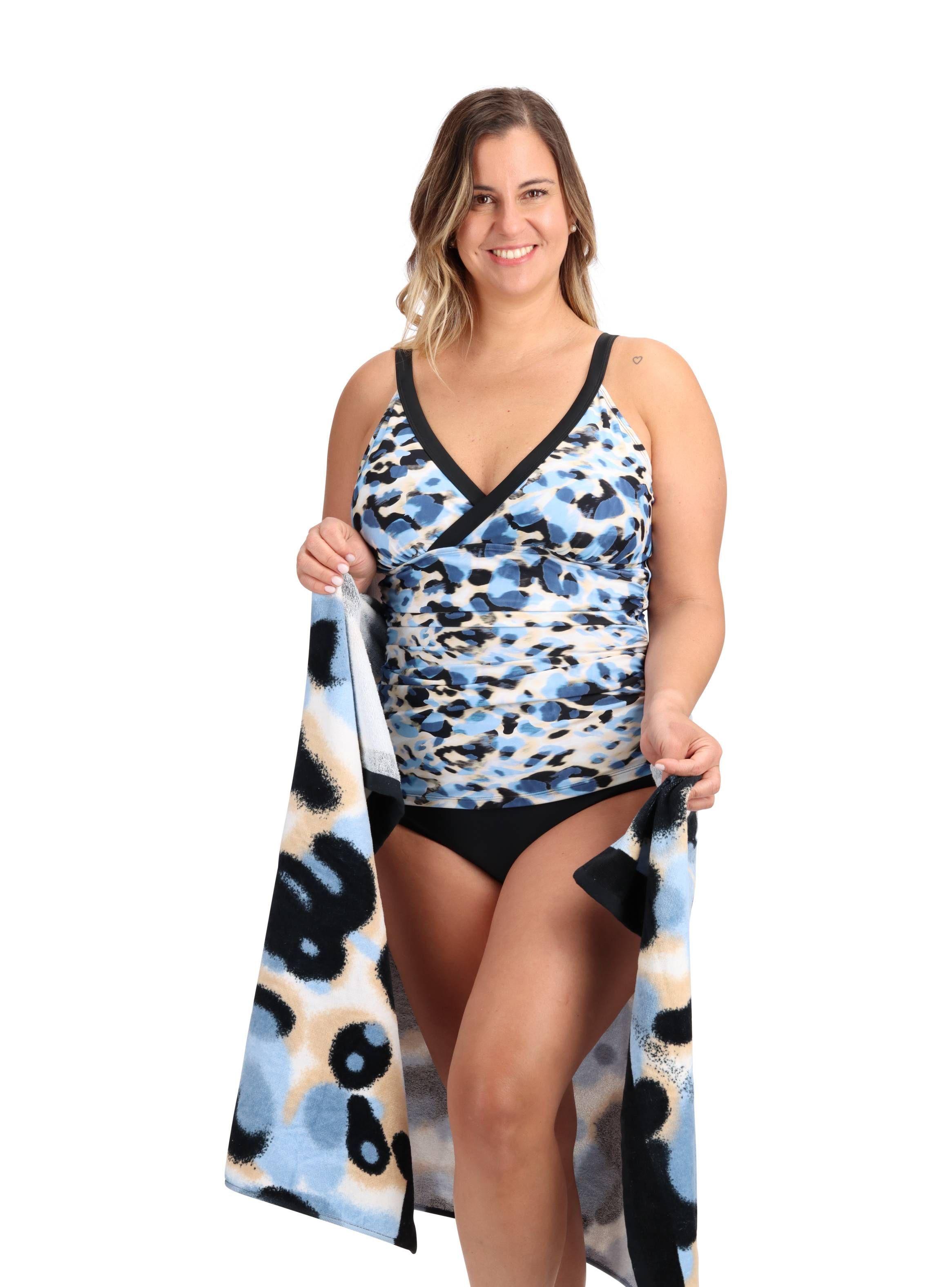 Toalla de Playa Azul Caffarena-0