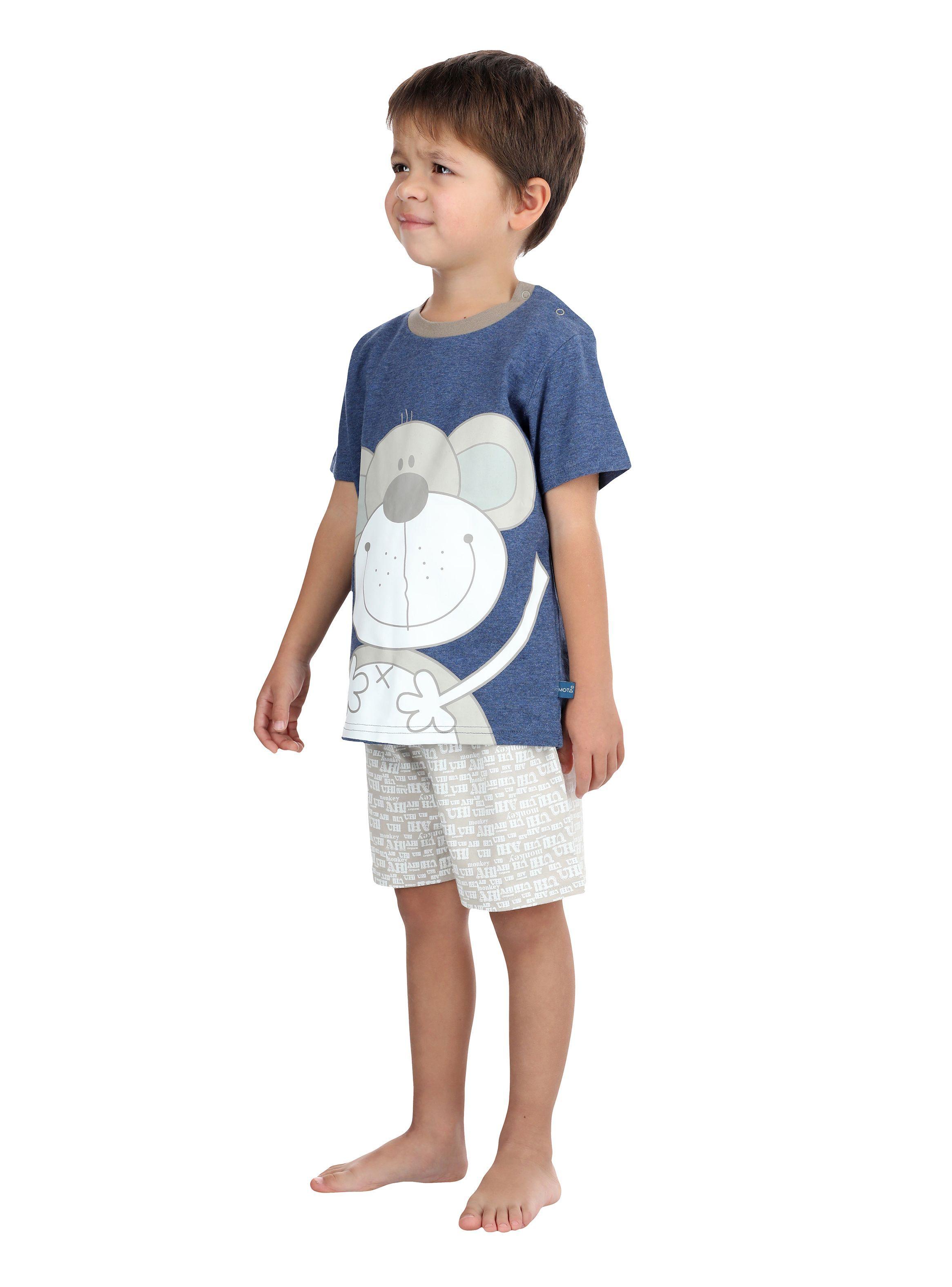 Pijama Manga Corta 2 Piezas Niño Mota-3