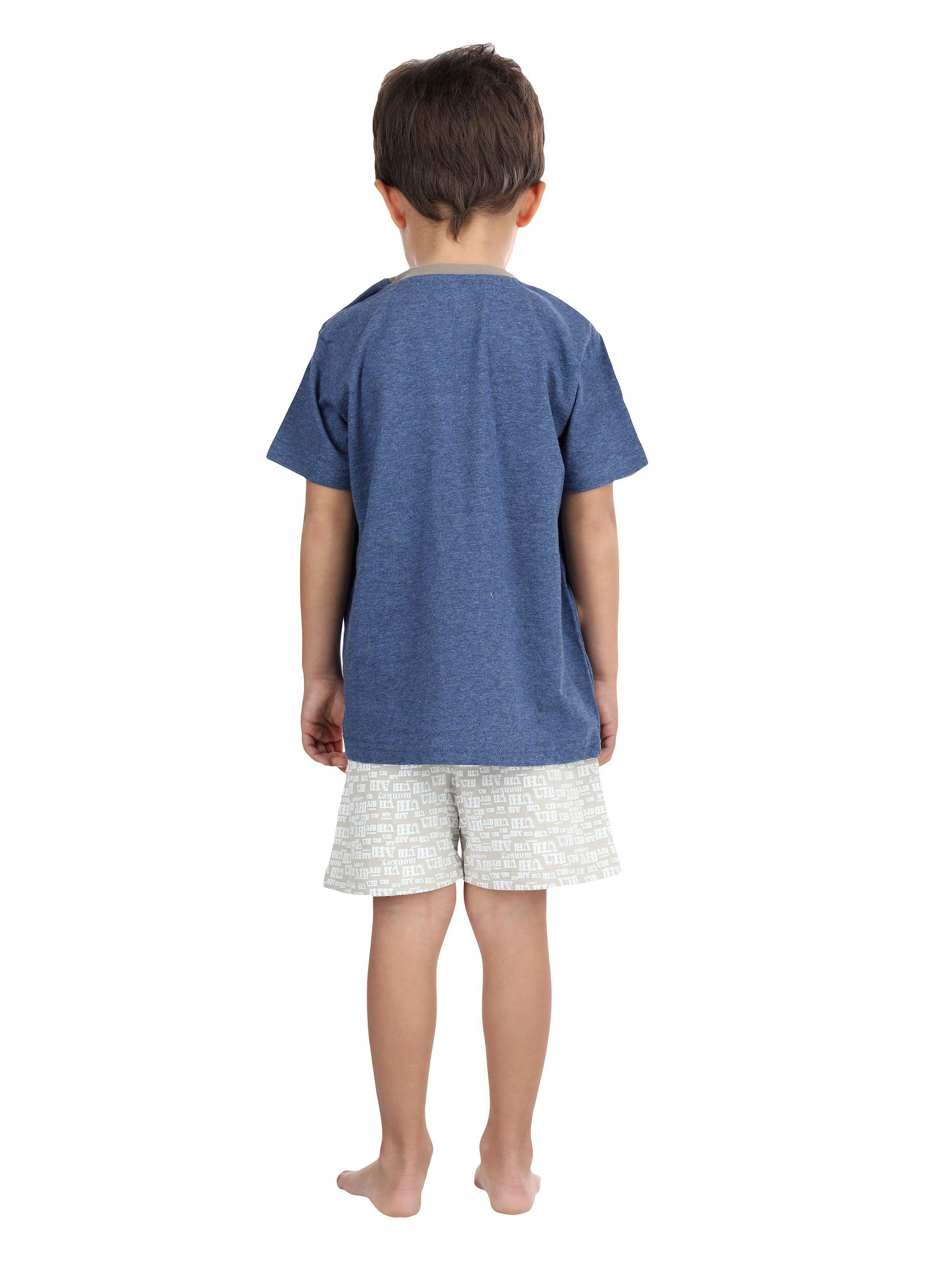 Pijama Manga Corta 2 Piezas Niño Mota-1