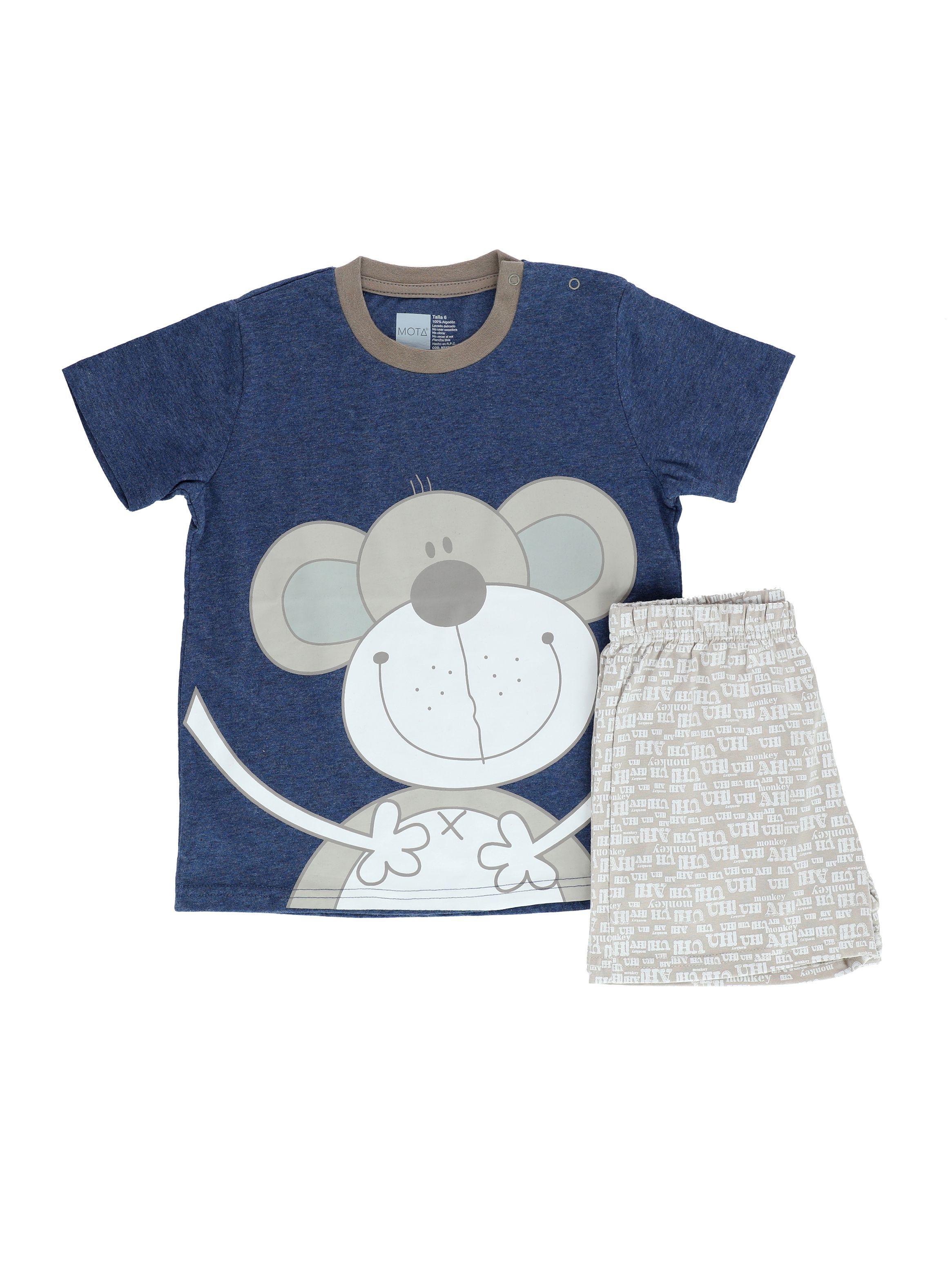 Pijama Manga Corta 2 Piezas Niño Mota-2