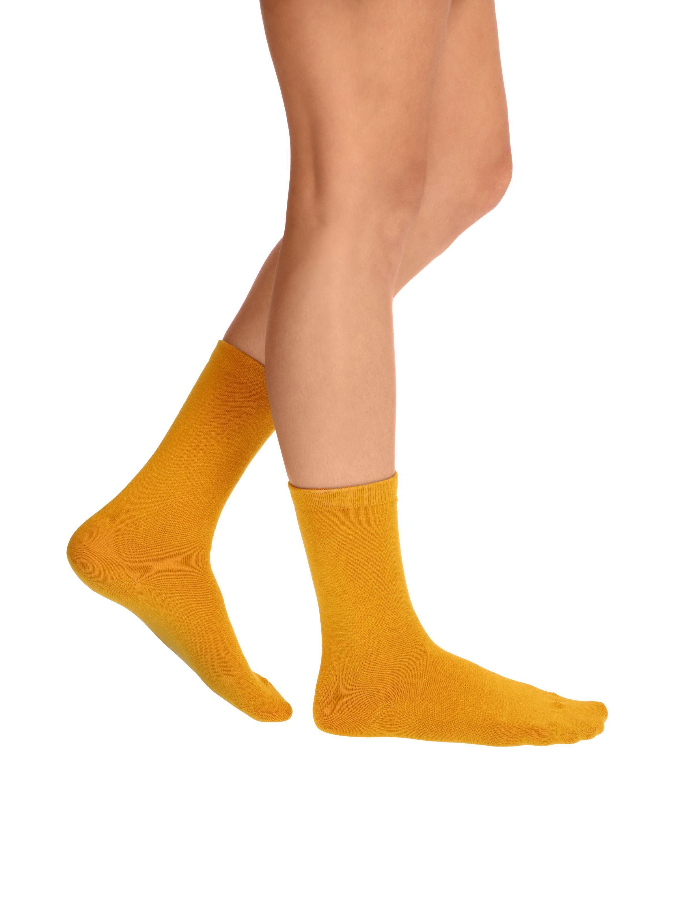 CALCETÍN CORTO ALGODÓN PACK 5 CAFFARENA COLORES-2